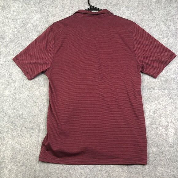 Toad&Co Polo Shirt Mens Medium Striped Marko Short Sleeve Golfer Preppy - Picture 9 of 9